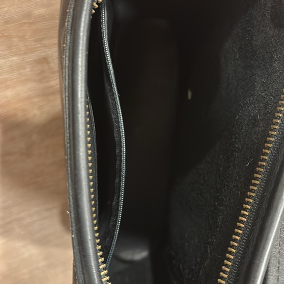 Coach vintage black leather bucket bag - Picture 5 of 6